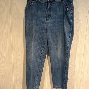 JUST MY SIZE 5 pocket straight leg jeans size 18W